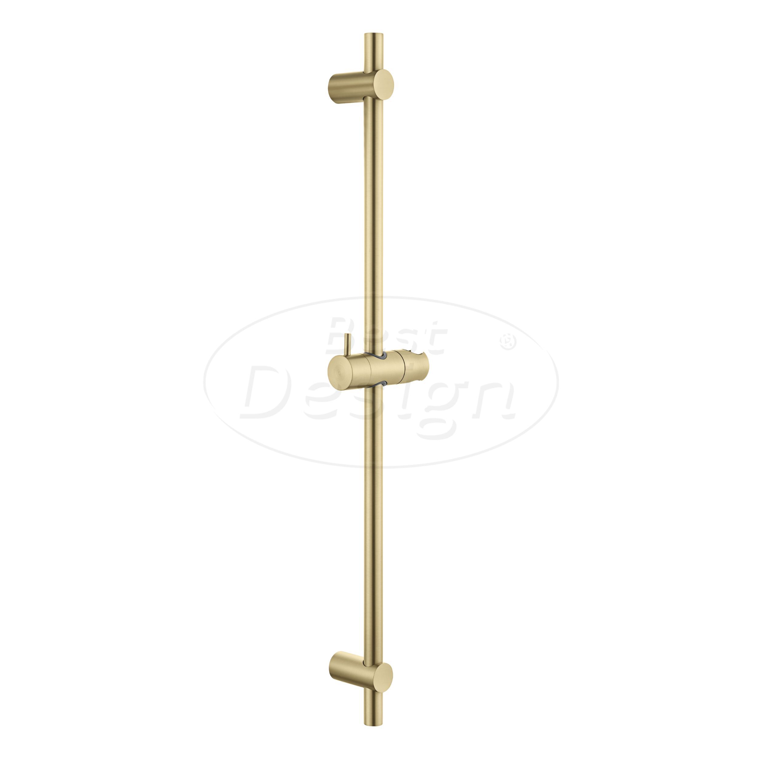 "Nancy-Stranger" douche glijstang 70cm mat-goud - Artikelnr.: 4025710