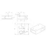 T-verbindingsstuk Mat-wit tbv. "Dalis" inloopdouche - Artikelnr.: 4024260