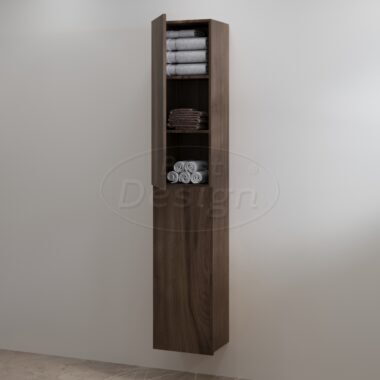 "Blanco-Espresso Brown" hoge kolomkast L&R 35x180 cm - Artikelnr.: 4027880 "Blanco-Espresso Brown" hoge kolomkast L&R 35x180 cm - Artikelnr.: 4027880
