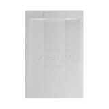 Best-Design "Schutz" douchebak anti-slip composiet Mat-wit 120x100x3 cm - Artikelnr.: 4031100