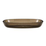 "Lucento" glazen waskom 54 x 39,5 x 11 cm Grey tea - Artikelnr.: 4032120
