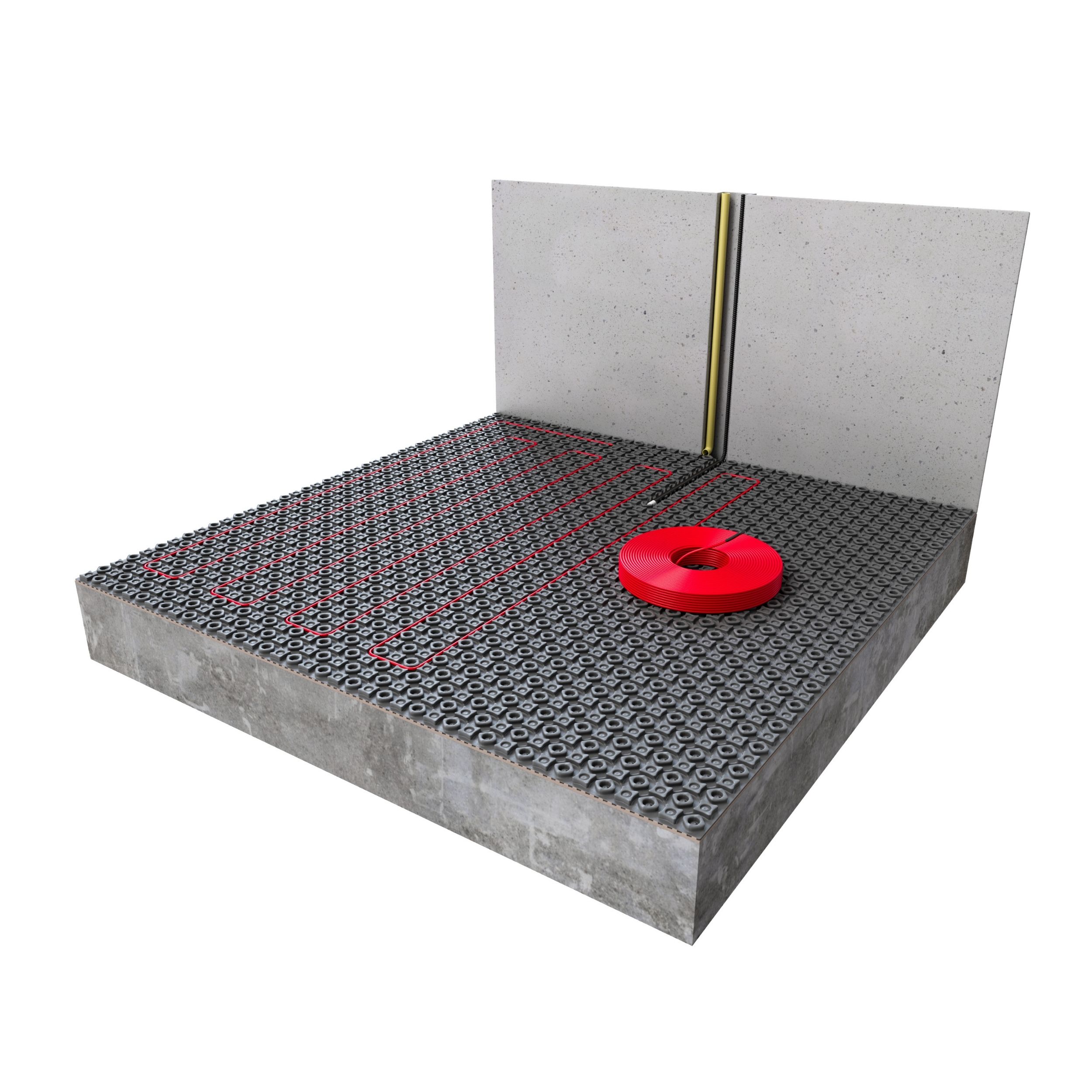 "Heaty-Decoupling systeem" 3,75 M2 plaat / 2,5 M2 verwarmd 375 Watt incl. witte thermostaat - Artikelnr.: 4032560 "Heaty-Decoupling systeem" 3,75 M2 plaat / 2,5 M2 verwarmd 375 Watt incl. witte thermostaat - Artikelnr.: 4032560