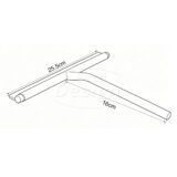 "Moya-Virello" douchewisser gunmetal - Artikelnr.: 4031190